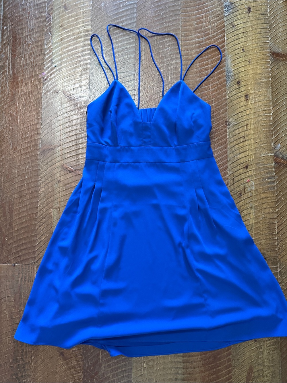 Express Royal Blue Mini Dress